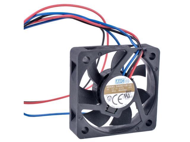 DA04010B12E 4cm 40mm fan 40x40x10mm 12V 0.07A Double Ball Bearing North and South Bridge Silent Cooling Fan