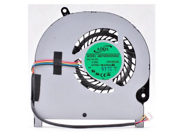 AB07505HX050B00 DC5V 0.50A notebook built-in CPU cooling fan