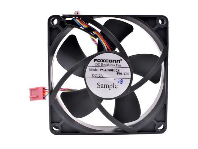 Product PVA080F12S 8cm 8020 80x80x20mm 80mm fan DC12V 4 lines pwm computer chassis motherboard CPU cooling fan