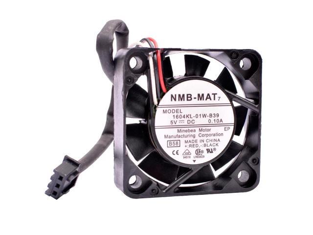 1604KL-01W-B39 4010 4cm 40mm fan 40x40x10mm DC5V 0.10A 3 lines Cooling fan for video recorder switch router
