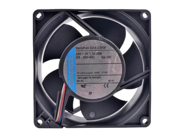 3214J/2H3F 9cm 92mm 9238 9038 24V 29W Double ball bearing air volume inverter server IPC cooling fan