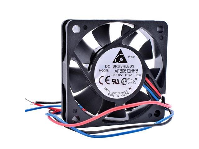 AFB0612HHB 6cm 6015 60mm fan DC 12V 0.18A Double ball bearing large air volume cooling fan