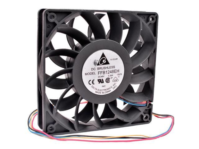 FFB1248EH 12cm 120mm 120x120x25mm 12025 DC48V 0.38A server inverter cooling fan
