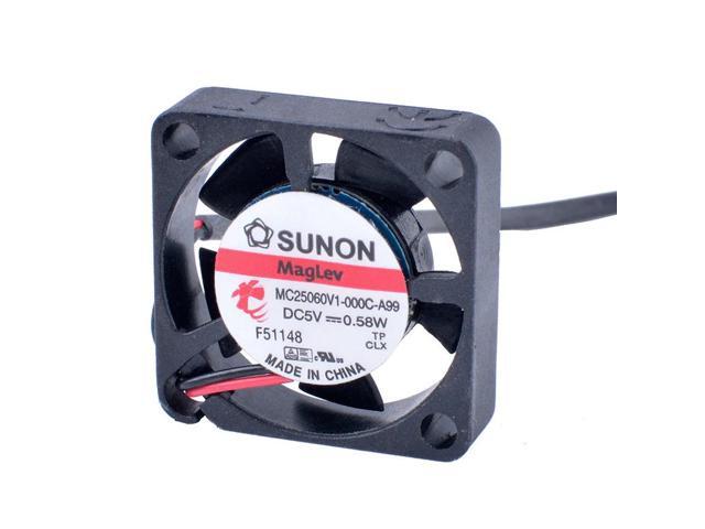 MC25060V1-000C-A99 2506 25mm fan 25x25x6mm Magnetic suspension miniature ultra-thin cooling fan