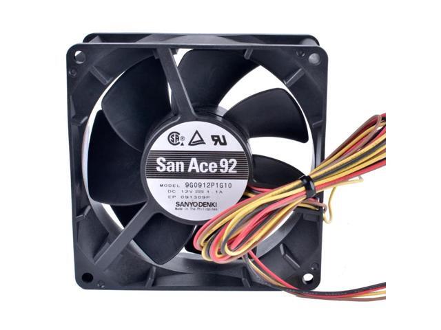 9G0912P1G10 9cm 9238 9038 90mm fan 12V 1.1A 4-wire 4pin PWM double ball bearing large air volume cooling fan