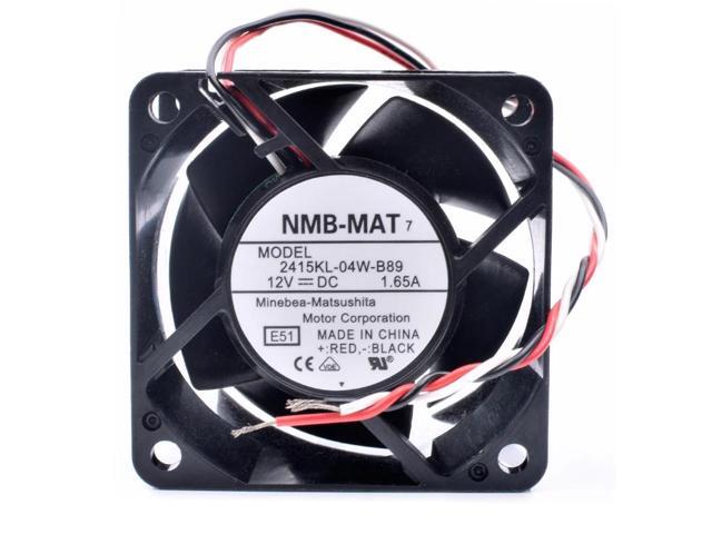 2415KL-04W-B89 6cm 6038 60x60x38mm 12V 1.65A 3 line server chassis cooling fan