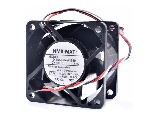 2415KL-04W-B89 6cm 6038 60x60x38mm 12V 1.65A 3 line server chassis cooling fan