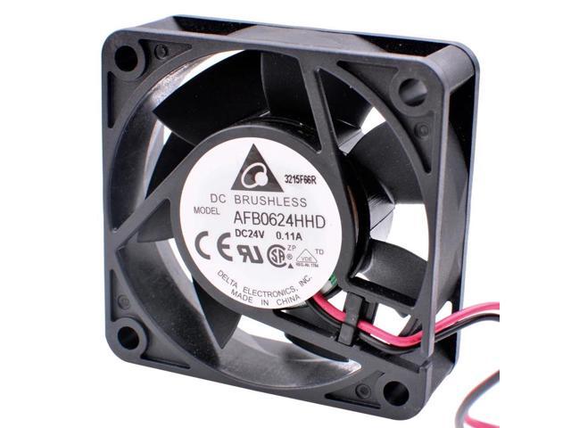 AFB0624HHD 6cm 60x60x20mm 6020 60mm fan DC24V 0.11A 2 line server inverter charger cooling fan