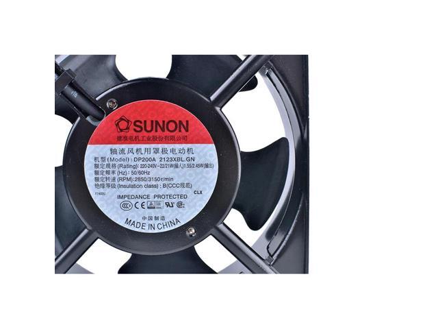 DP200A2123XBL. GN2123XBT 12cm 120mm 12038 220V Metal AC cooling fan Cabinet fan