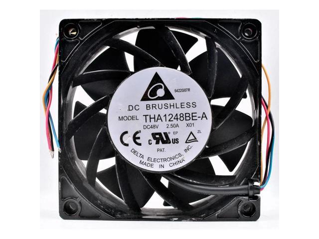 THA1248BE-A 12038 12cm 48V 2.50A aluminum frame communication equipment high wind pressure cooling fan