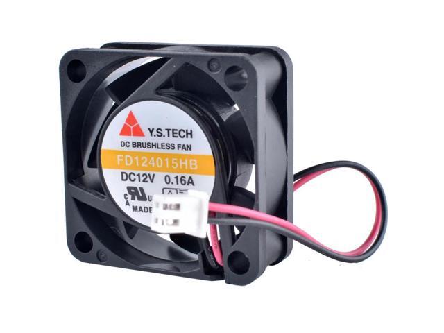 FD124015HB 4cm 40mm fan 4015 40x40x15mm 12V 0.16A Double ball bearing large air volume silent cooling fan