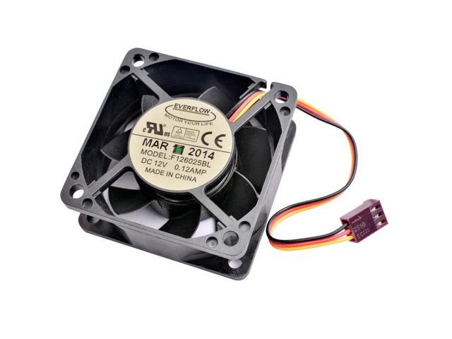F126025BL 6cm 6025 60mm fan 60x60x25mm DC12V 0.12A dual ball mute speed monitoring for cooling fan of chassis power supply CPU