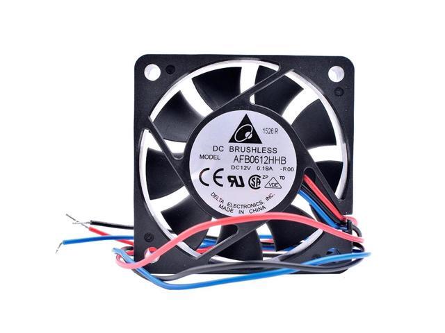 AFB0612HHB 6cm 6015 60mm fan DC 12V 0.18A Double ball bearing large air volume cooling fan