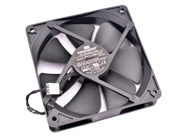 PVA120G12T 12cm 12025 120mm fan 120x120x25mm DC12V 0.50A 4 lines suitable for server chassis CPU cooling fan