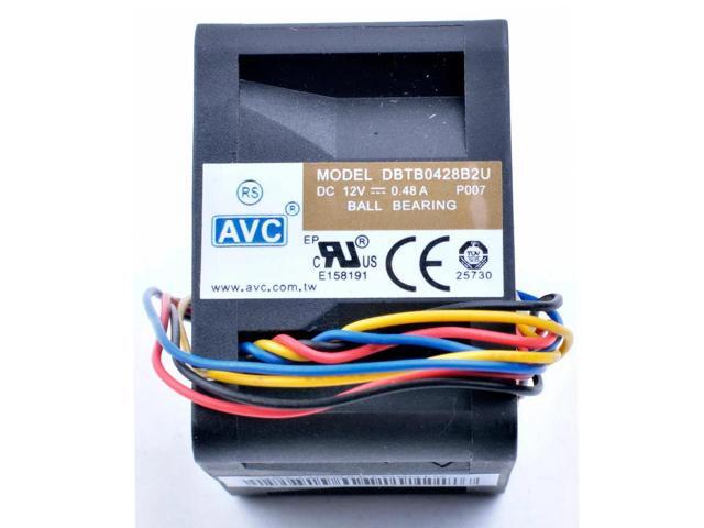 DBTB0428B2U 4cm 4028 40x40x28mm DC12V 0.48A 4 lines server power supply large air volume cooling fan