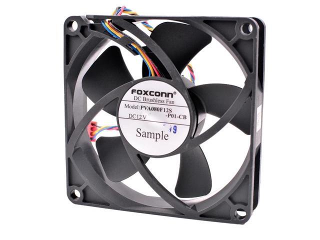 Product PVA080F12S 8cm 8020 80x80x20mm 80mm fan DC12V 4 lines pwm computer chassis motherboard CPU cooling fan
