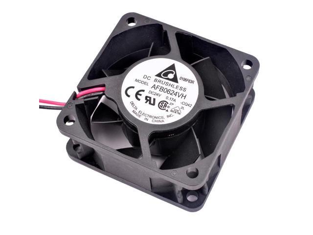 AFB0624VH 6025 6cm 60mm 60x60x25mm DC24V 0.17A Cooling fan for 2 lines double ball inverter