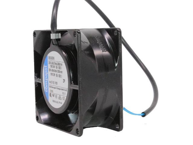 New and 8556N 8cm 8038 80x80x38mm 220V-230V Durable high temperature all-metal cooling fan axial fan