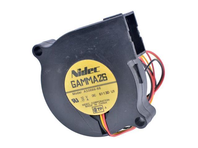 A33999-68 5015 5cm 50mm fan 12V 0.17A 3-wire centrifugal turbine blower fan