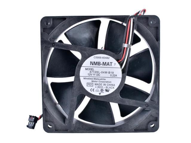 4712KL-04W-B19 12cm 120mm fan 12032 120x120x32mm 12V 0.22A Double ball bearing air pressure cooling fan