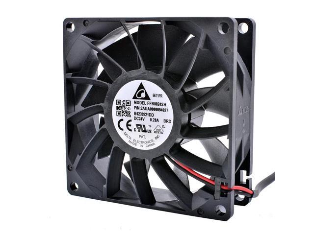 FFB0824SHBRD 3AUA0000094627 8cm 8025 24V 0.28A High-end inverter server wind pressure cooling fan