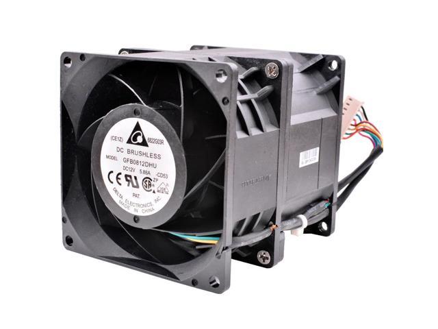 GFB0812DHU 80x80x90mm DC12V 5.88A Servo server large air volume cooling fan