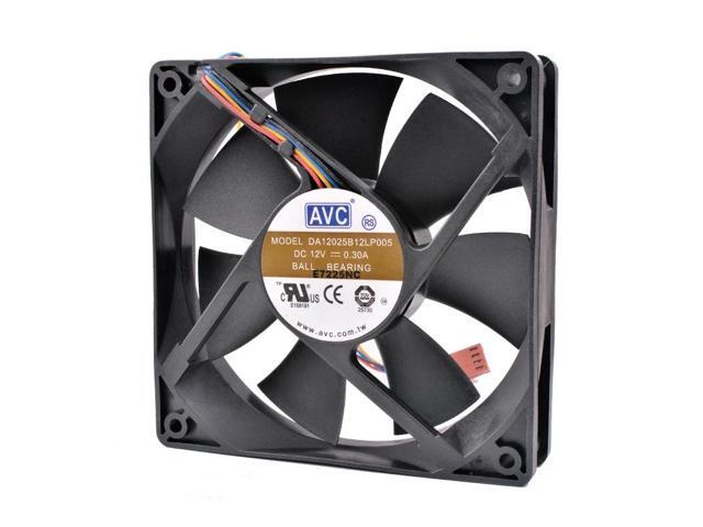 DA12025B12LP005 120mm fan 12cm 12025 12V 0.30A 4-wire PWM computer CPU high air volume cooling fan