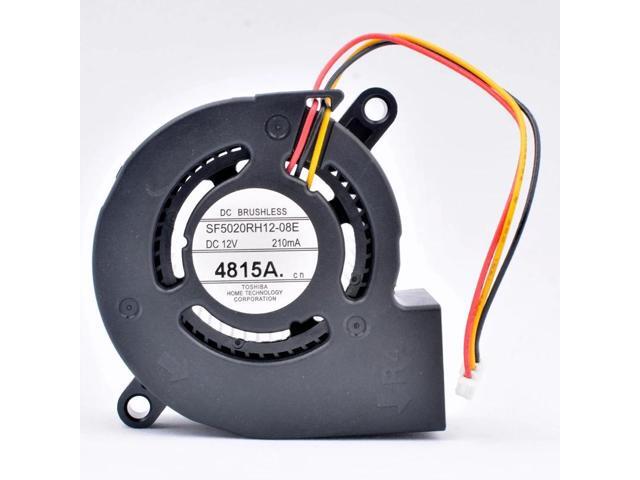 SF5020RH12-08E 50x50x20mm 50mm blower DC12V 210MA Turbo blower cooling fan suitable for projectors and retrofit cooling