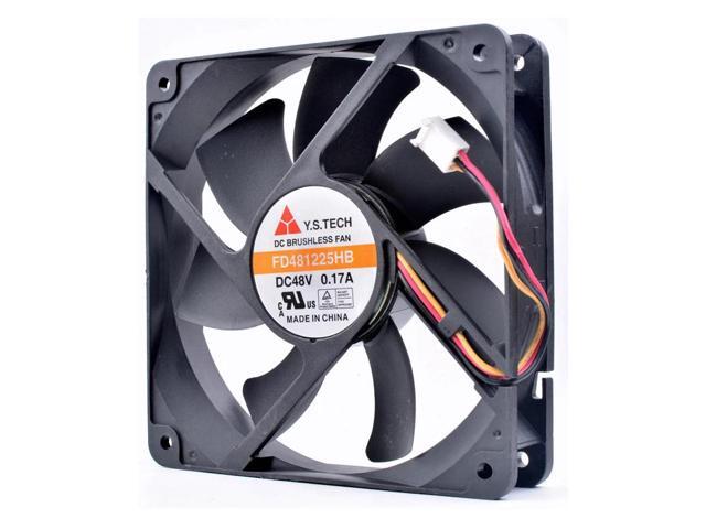 FD481225HB 12cm 12025 48V0.17A 3 line server inverter cooling fan