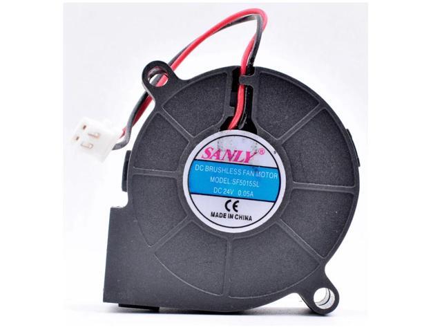 SF5015SL 5cm 50mm 50x50x15mm DC24V 0.05A mute turbo blower cooling fan for humidifier atomizer