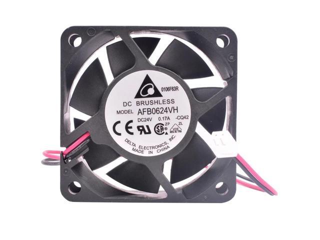 AFB0624VH 6025 6cm 60mm 60x60x25mm DC24V 0.17A Cooling fan for 2 lines double ball inverter
