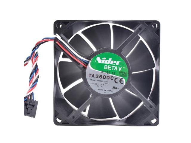 M35291-35 9038 12V 2.3A 4-wire 5pin GX280 Dimension 4700 double ball bearing air volume server cooling fan