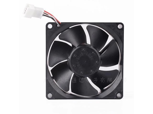 3110KL-04W-B66 80mm fan 80x80x25mm 8025 DC12V 0.34A 4-wire cooling fan for refrigerator and freezer