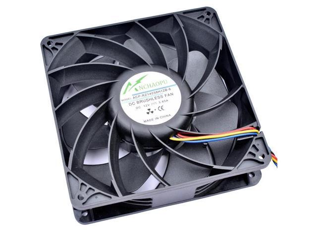 14038 14cm 140x140x38mm 140mm fan DC12V 3.60A 4 lines large air volume suitable for supercomputer server chassis cooling fan