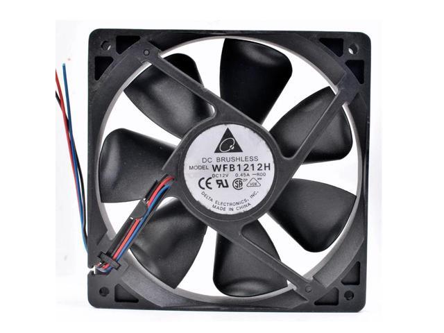 WFB1212H-R00 12cm 12025 120mm fan DC12V 0.45A stall alarm large air volume computer chassis power cooling fan
