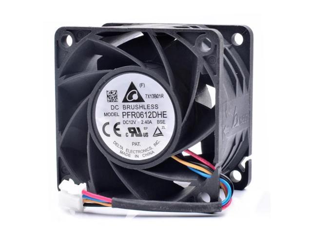 PFR0612DHE 6cm 6038 60mm 60x60x38mm 12V 2.40A server large air volume cooling fan