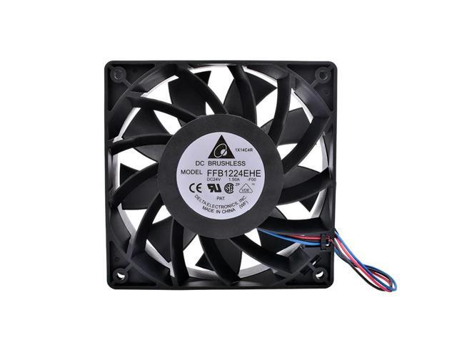 New and FFB1224EHE 12cm 120mm 12038 24V 1.50A Double ball air volume inverter cooling fan