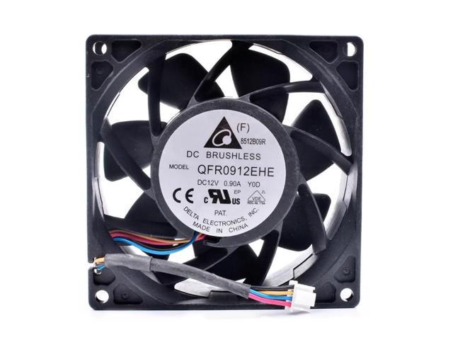 QFR0912EHE 9cm 9038 92x92x38mm 12V 0.90A server large air volume cooling fan
