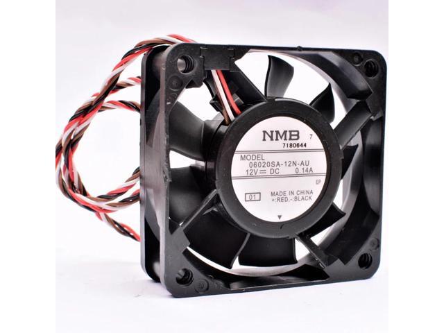 06020SA-12N-AU 6cm 6020 60x60x20mm DC12V 0.14A switch server cooling fan