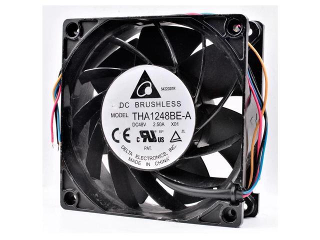 THA1248BE-A 12038 12cm 48V 2.50A aluminum frame communication equipment high wind pressure cooling fan