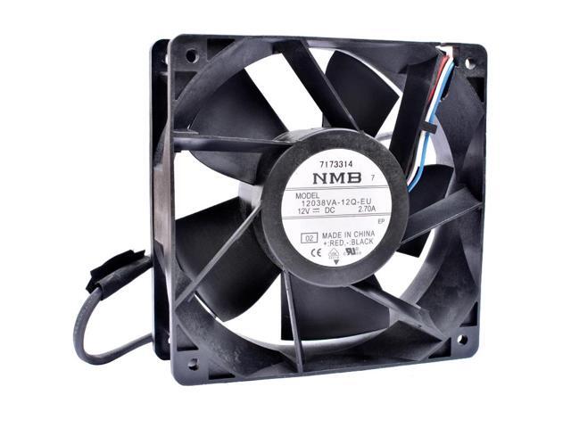 12038VA-12Q-EU 12cm 120x120x38mm 120mm fan DC12V 2.70A chassis server high-volume cooling fan