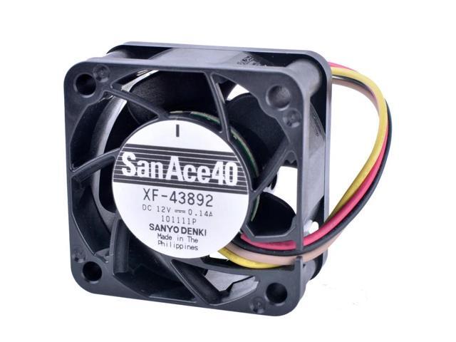 XF-43892 40mm fan 4cm 4020 40x40x20mm 12V 0.14A Double ball bearing 4-wire 4pin PWM cooling fan