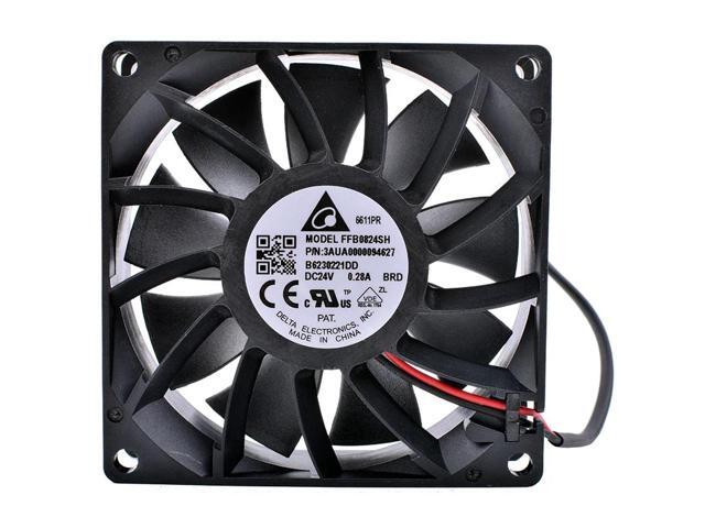 FFB0824SHBRD 3AUA0000094627 8cm 8025 24V 0.28A High-end inverter server wind pressure cooling fan
