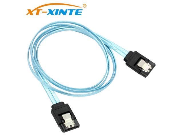 XT-XINTE 6Gbps Straight SATA 3.0 III 7Pin to SATA III SATA 3 SATA3.0 Cable Flat Data Cord 60cm for HDD SSD