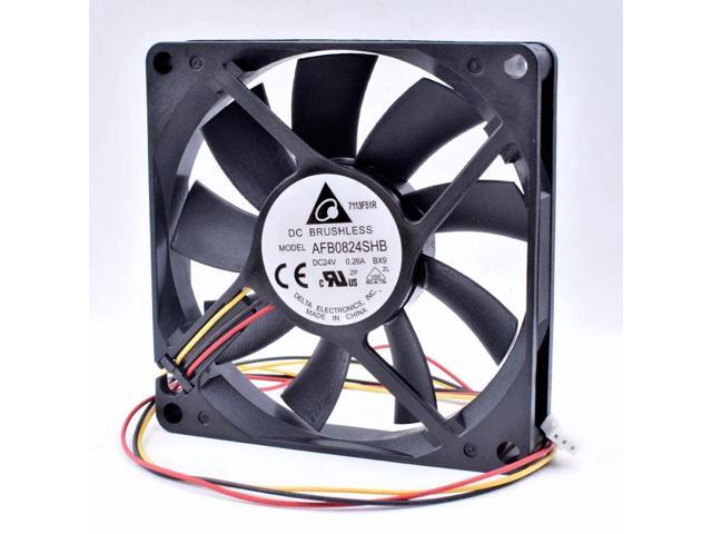 AFB0824SHB 8cm 80x80x15mm 8015 80mm fan DC24V 0.26A 3 lines inverter cooling fan