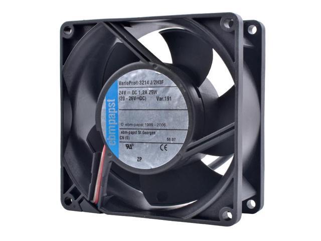 3214J/2H3F 9cm 92mm 9238 9038 24V 29W Double ball bearing air volume inverter server IPC cooling fan