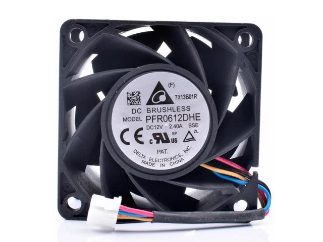 PFR0612DHE 6cm 6038 60mm 60x60x38mm 12V 2.40A server large air volume cooling fan