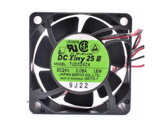 SERVO TUDC24Z4 6cm 6025 60x60x25mm DC24V 1.8W inverter silent cooling fan