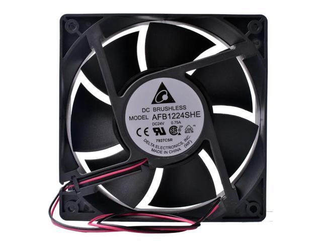 120mm fan AFB1224SHE 120x120x38mm 24V 0.75A Double ball bearing large air volume inverter cooling fan