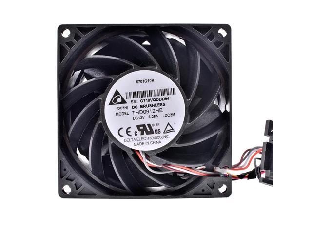 THD0912HE 92x92x38mm DC12V 5.28A Powerful booster server cooling fan